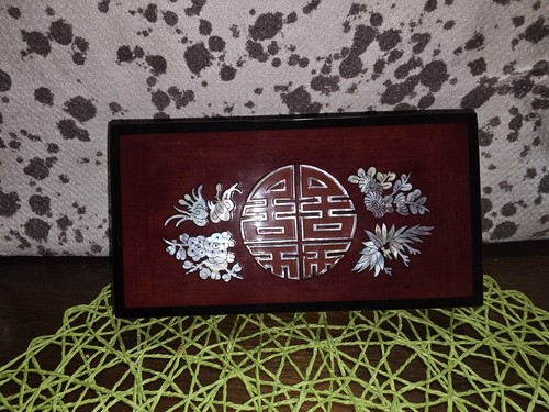 Chinese red laquer smoking - red, laquer~